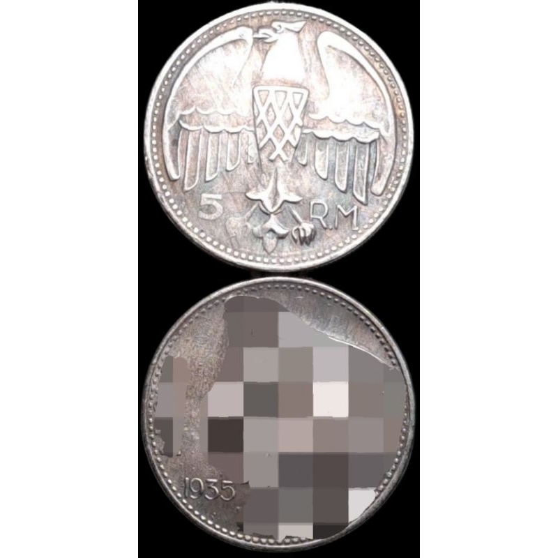 Moeda-Medalha Comemorativa Alemanha 1935/1938 - SOUVENIR