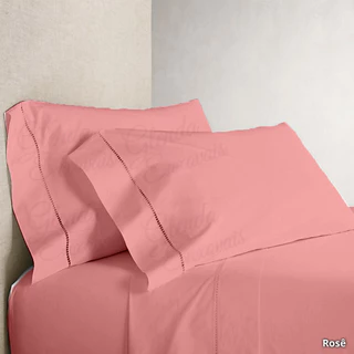 Lençol cama Solteiro 3 pçs Ponto Palito Percal Flex 400 fios