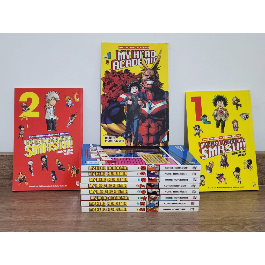 My Hero Academia Smash!! – Vol. 1 – Hirofumi Neda e Kohei Horikoshi –  Touché Livros