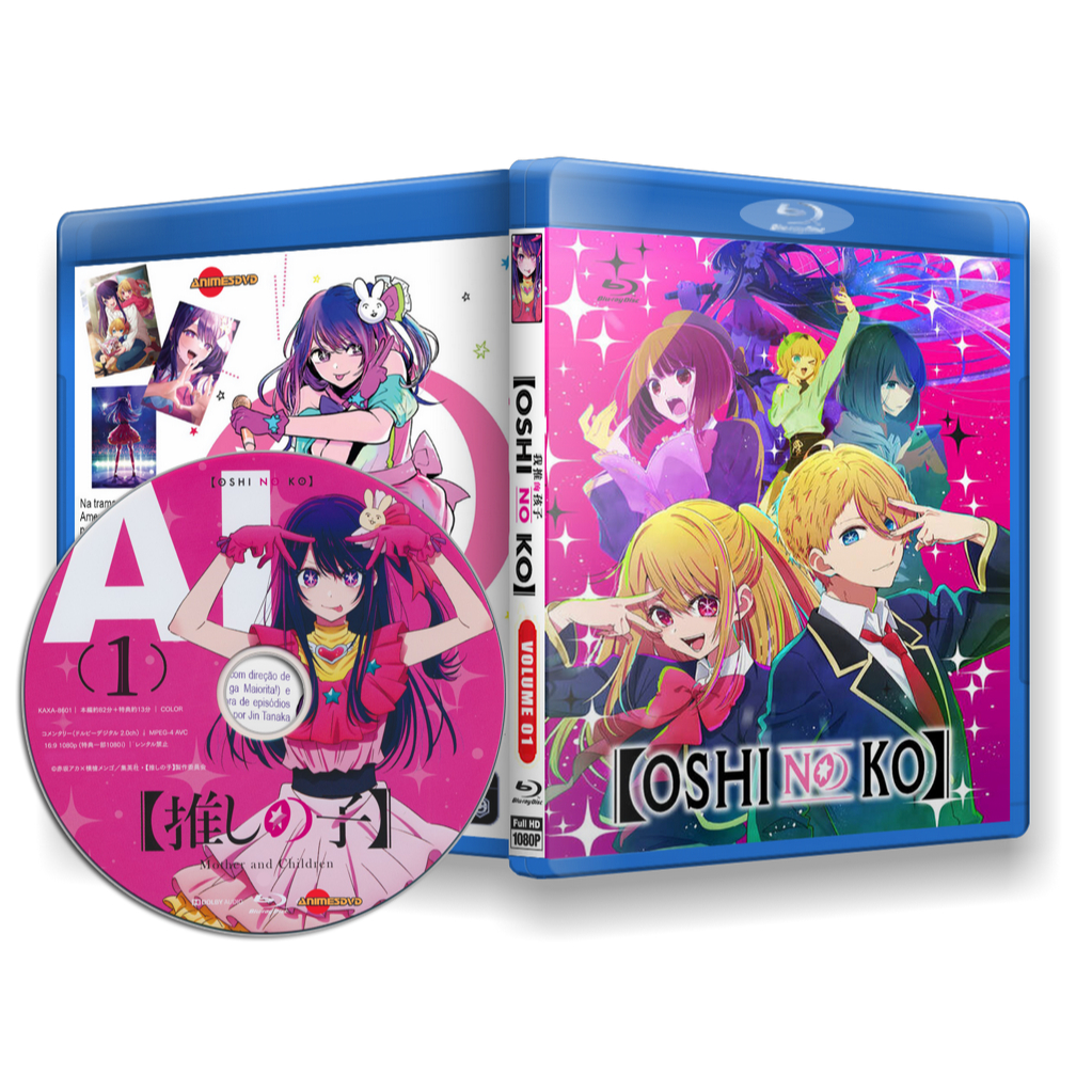 Blu-ray Oshi no Ko - Primeira temporada completa em alta definição.