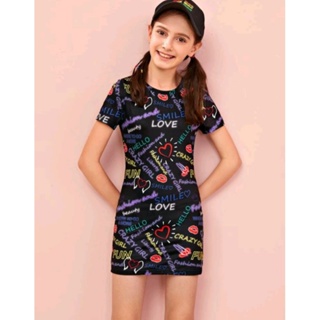 Vestido infantil hot sale justo