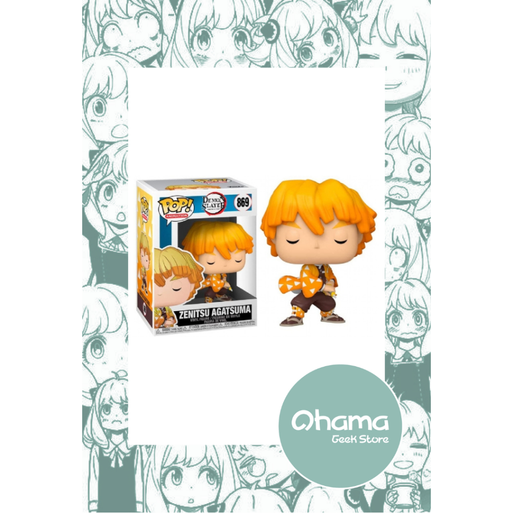 Funko Pop: Zenitsu Agatsuma #869 - Demon Slayer