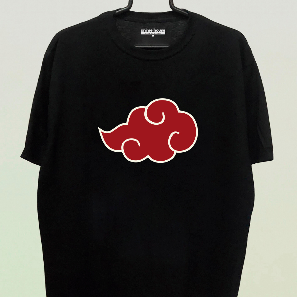 Camiseta Akatsuki Nuvens-- Clube Comix - Outros Moda e Acessórios