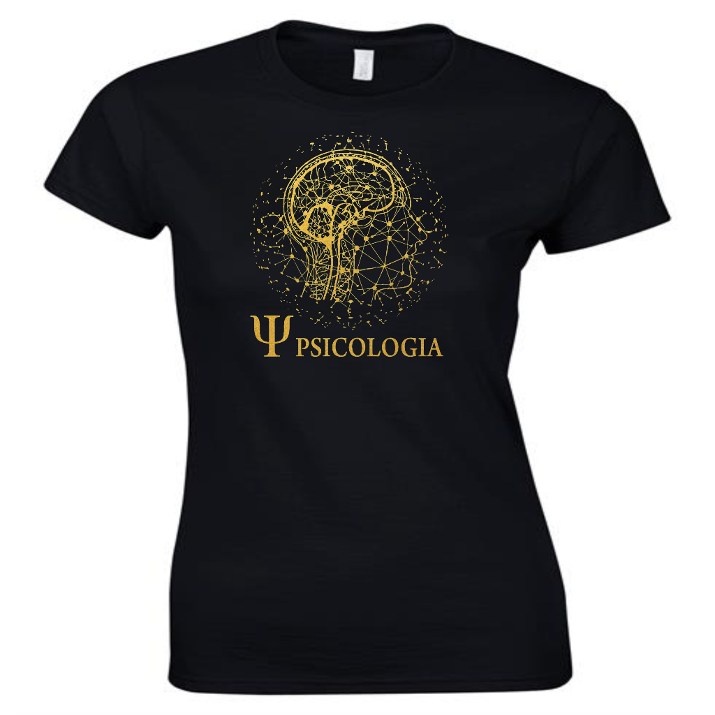 Blusa Faculdade Curso de Psicologia Feminina, dedicação a favor da