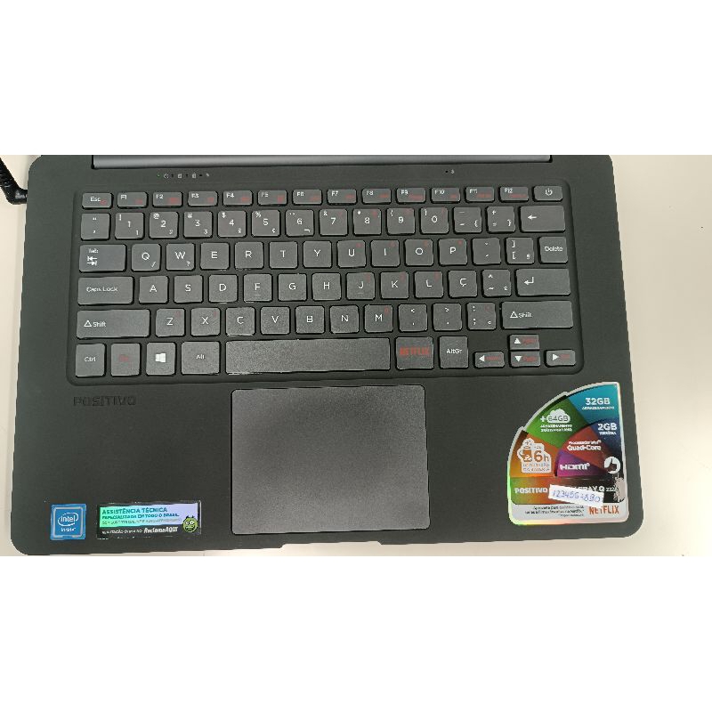 Notebook Positivo Q232A Intel Atom x5 Z8350 14 2GB eMMC 32 GB Windows 10  com o Melhor Preço é no Zoom