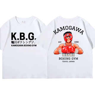 Oversized Camisa Homens e Mulheres Boxe Vestuário gráfico Streetwear