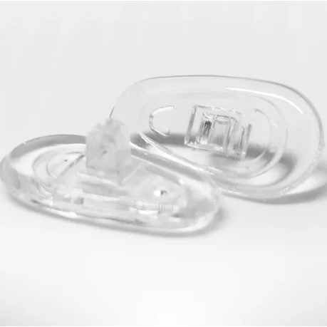 Par de Plaquetas de Óculos Silicone Extra Macia