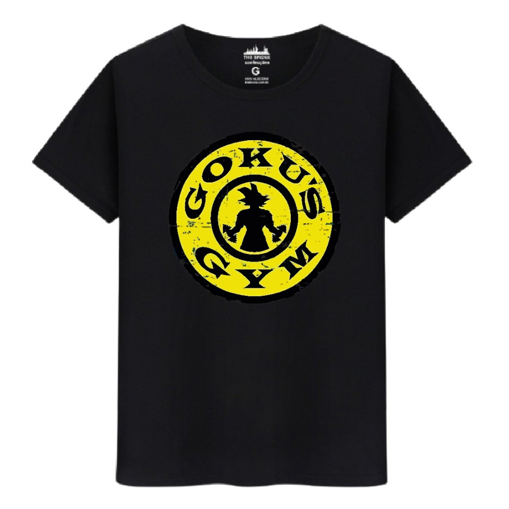 Camiseta Masculina Algodão Premium Goku Gym Academia