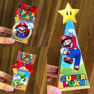 jogo da velha super mario, super mario, lembrancinhas super mário