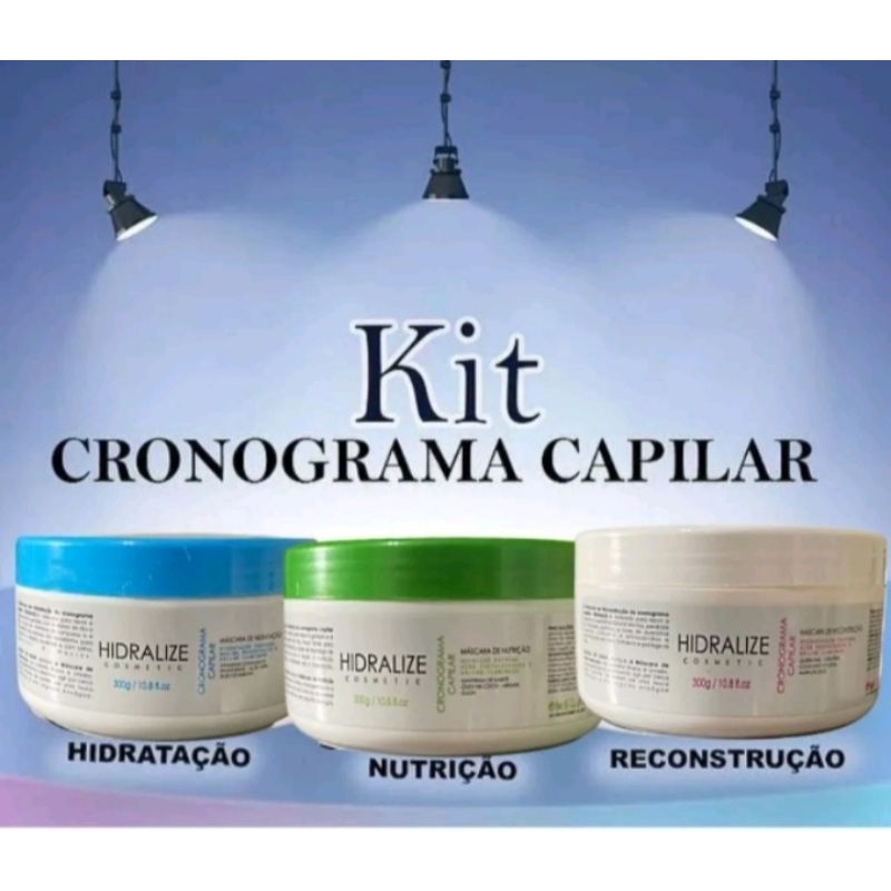 CRONOGRAMA CAPILAR HIDRALIZE | Shopee Brasil