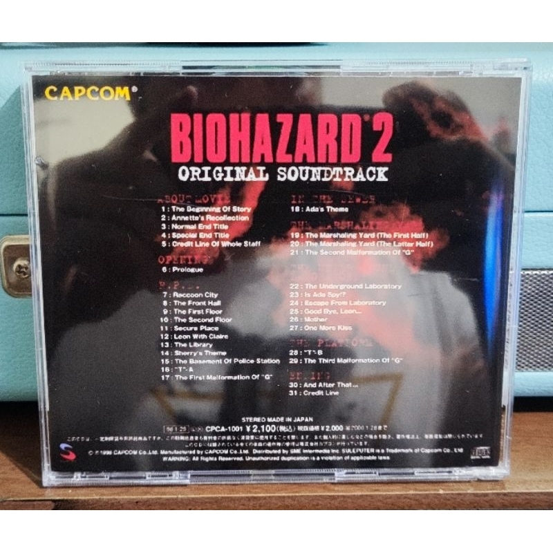 CD: Resident Evil 2 | Shopee Brasil
