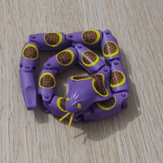 Brinquedo Cobra Naja Articulada - Azul - 1 unidade - Rizzo - Rizzo  Embalagens