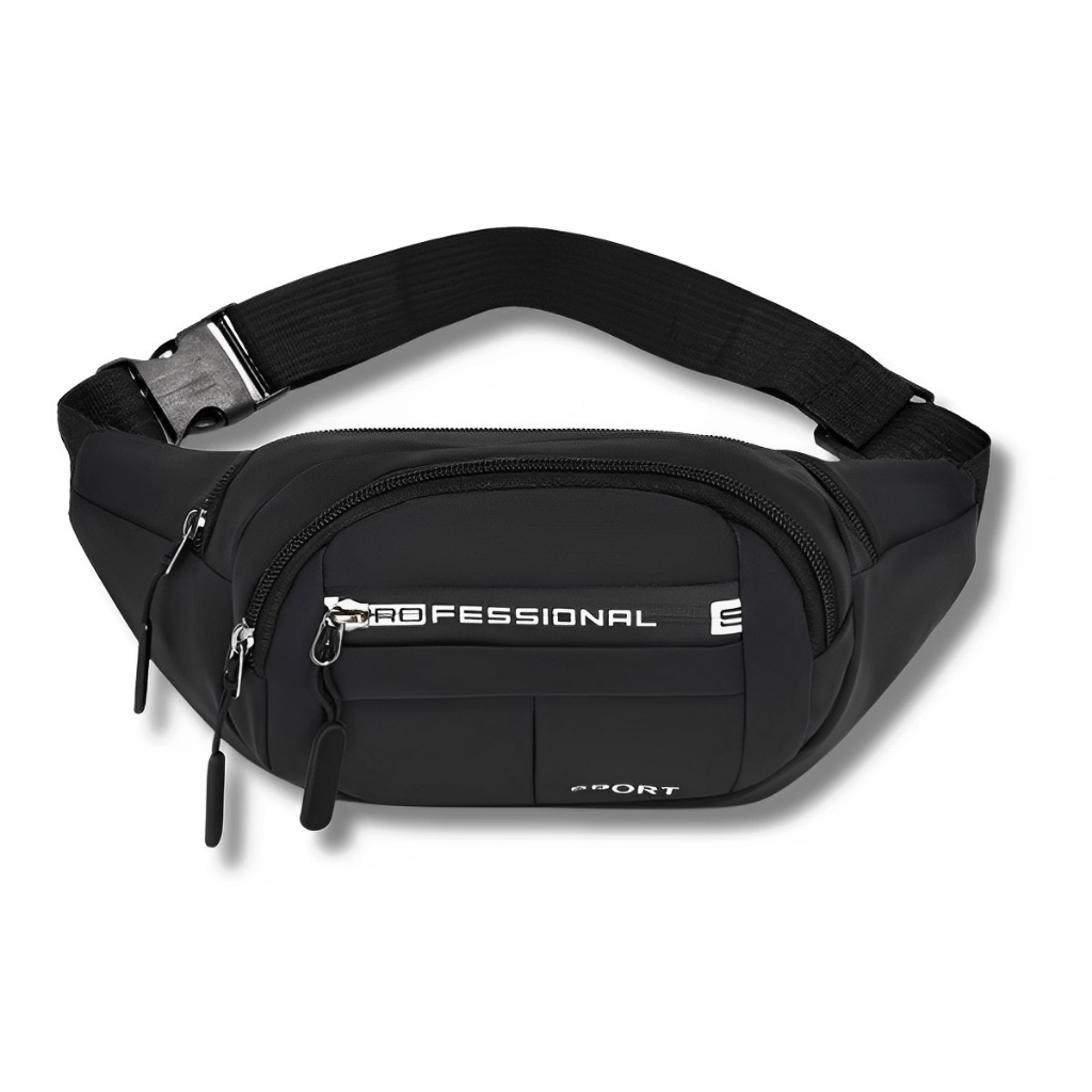 Pochete Masculina De Cintura Impermeável Multiuso Motoqueiro Bag Para Documento e Objetos Pessoais