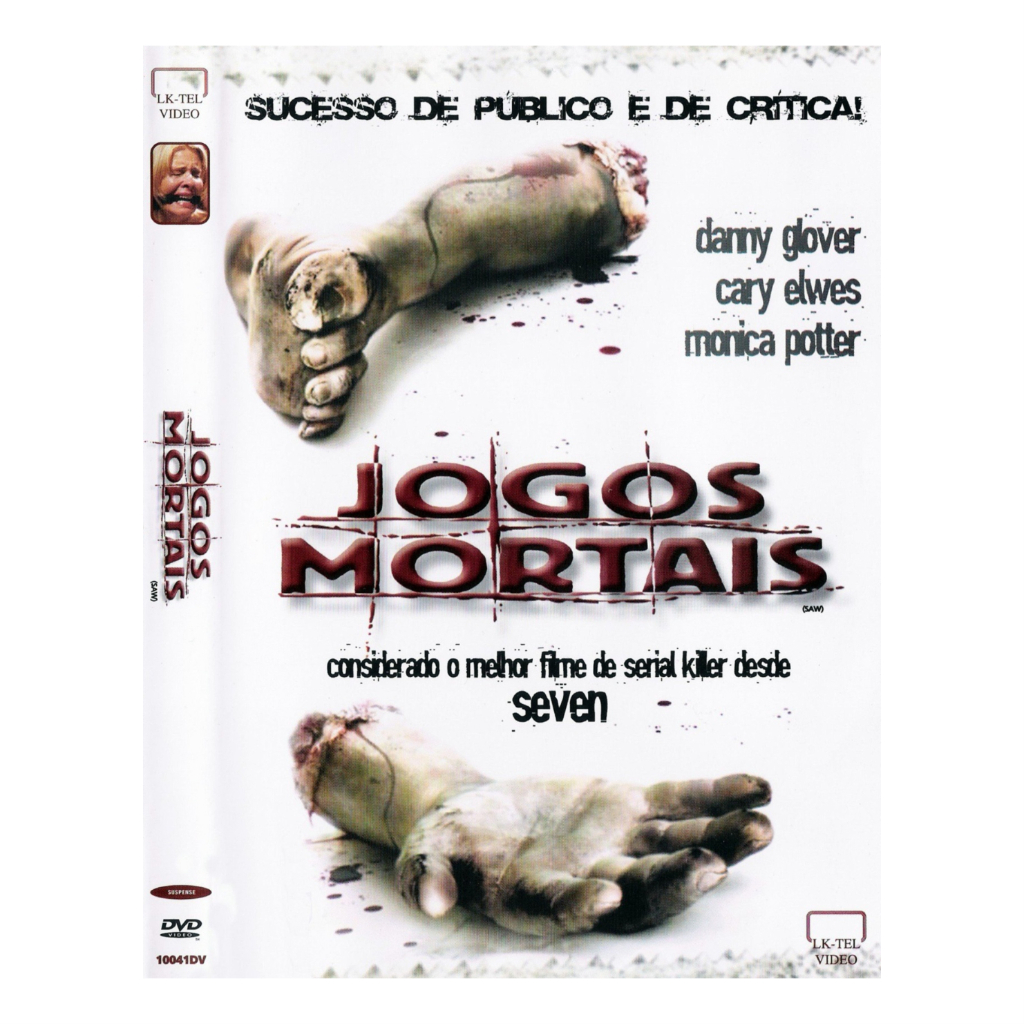 Dvd Filme: Jogos Mortais (2004) Dublado E Legendado | Shopee Brasil