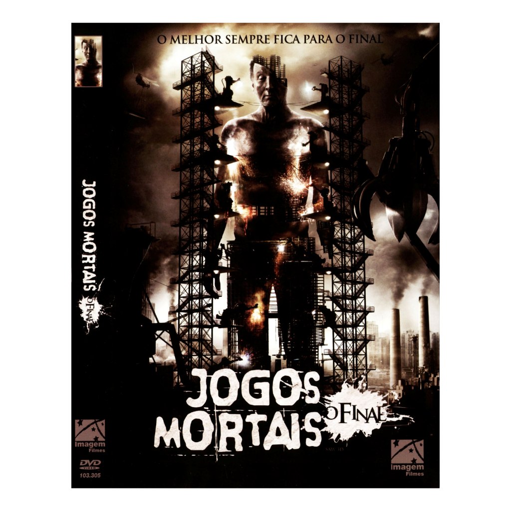 Dvd Coleção Jogos Mortais Filmes - Original Leia