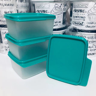 Tupperware Basic Line 500ml Geladeira Tampa Potes Cozinha