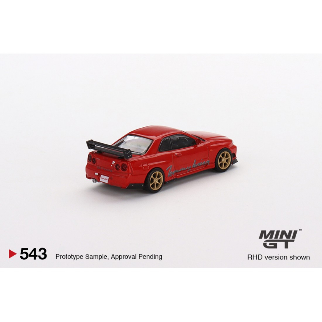 Mini GT MGT00543-R 543 1/64 NISSAN SKYLINE R34 TOMMYKAIRA-Z Escala