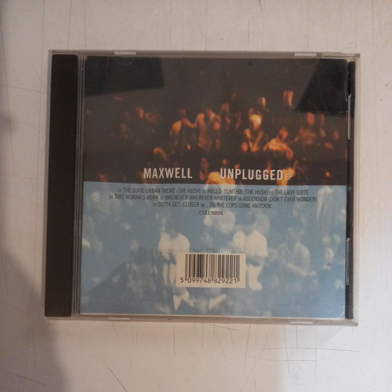 CD Maxwell- MTV Unplugged | Shopee Brasil