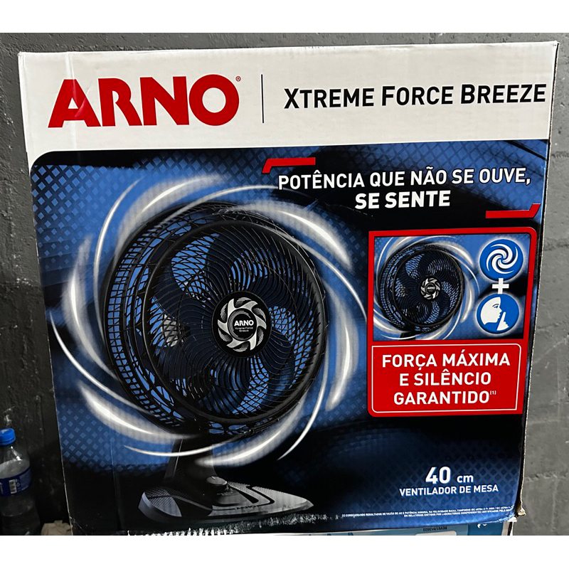 Ventilador De Mesa Arno Xtreme Force Breeze 40cm | Shopee Brasil