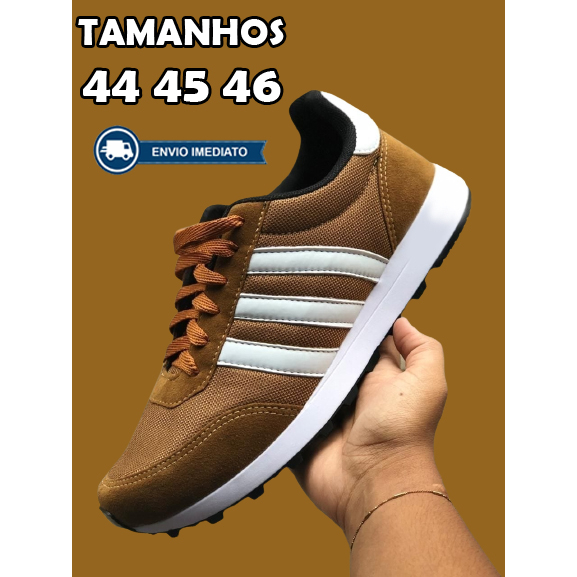 Tenis Tamanho Especial Masculino Tamanhos 44 45 46 Calçado Leve Tênis Ideal Treino Academia Corrida Caminhada