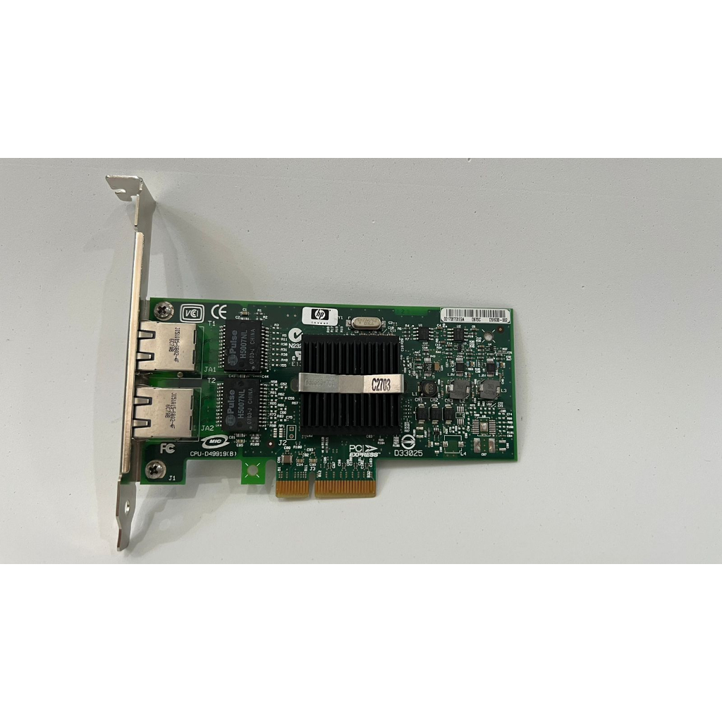 Placa Rede HP Dual Giga NC360T