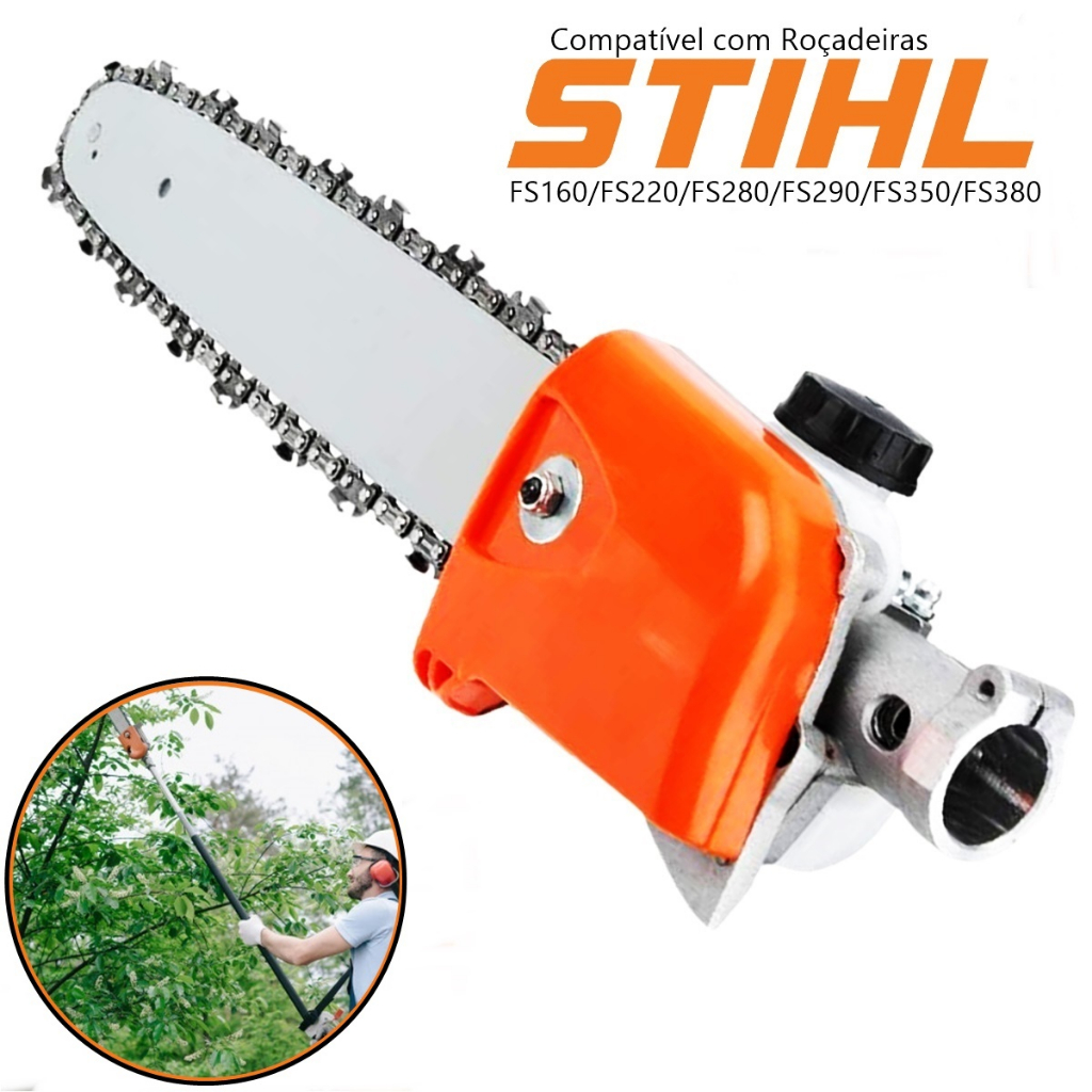 Motopoda Para Roçadeira Stihl FS160 /FS220 /FS280 /FS290 /FS350 /FS380  /Fs300 /Fs310 - 28MM QD 6MM | Shopee Brasil