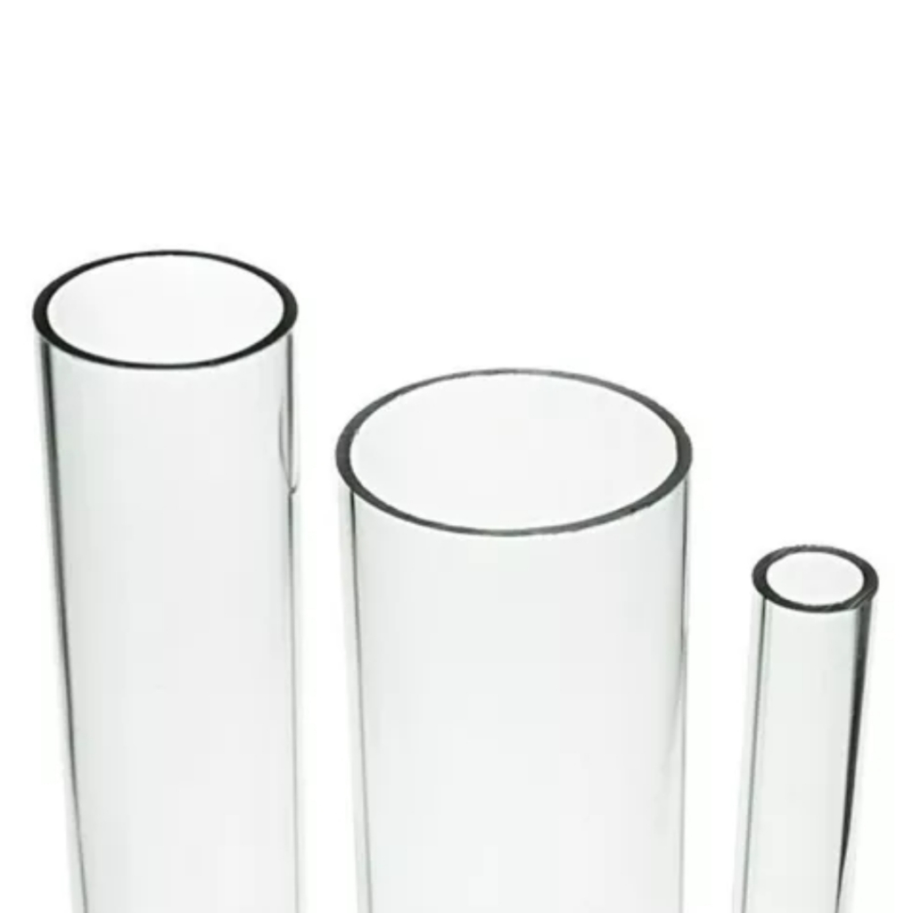 Tubo Acrilico Rigido Trasparente Uxcell | Diametro Interno 46mm X Esterno 50mm X Lunghezza 200mm