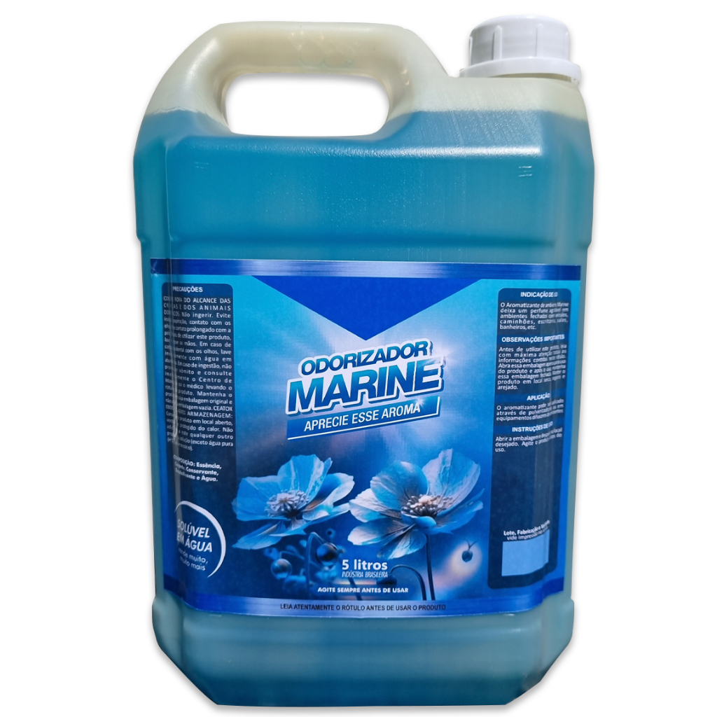 Marine Aromatizante Para Automoveis/ Ambientes - 5 Lts