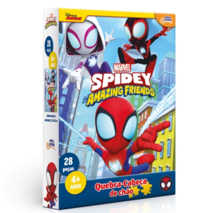 Quebra Cabeça 200 Peças Spiderman Toyster 2397