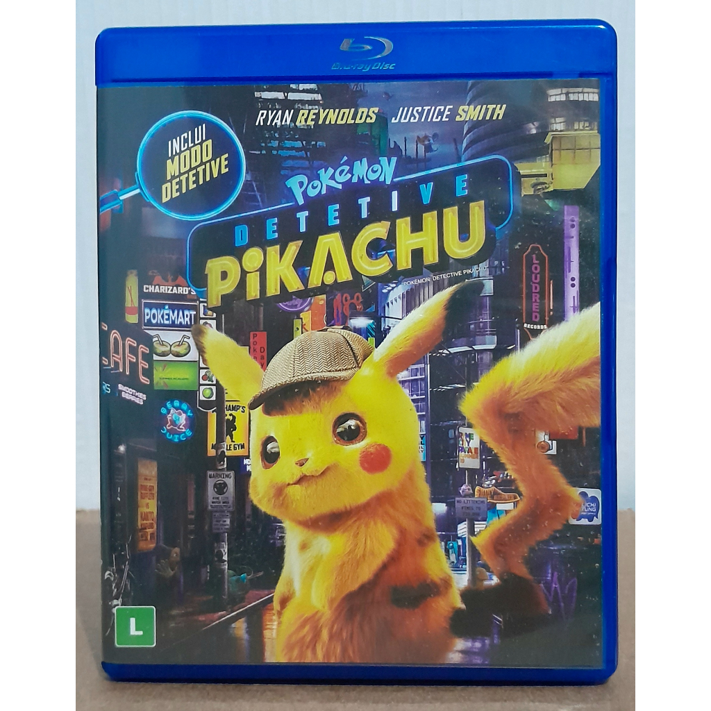 Detetive pikachu dublado bluray