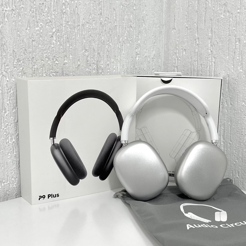 Fones De Ouvido Sem Fio - P9 Plus, Headset Estéreo Com Som Baixo De Alta Qualidade e 2023