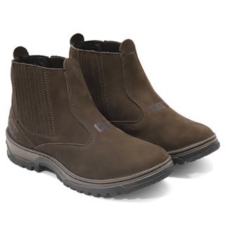 Bota Masculina Caterpillar 1600 em Couro Legítimo Promoção Relâmpago