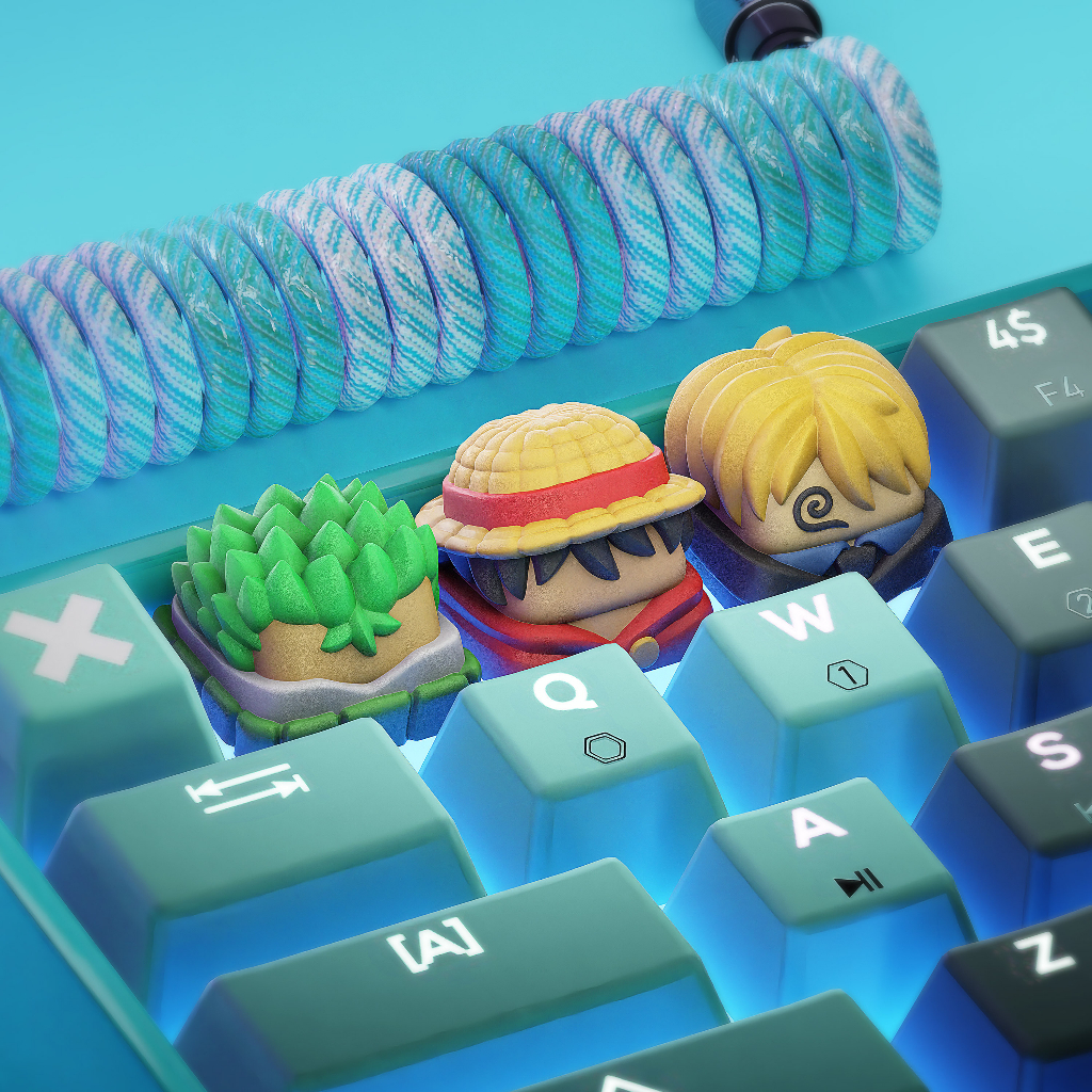 Keycap 3D Personalizada One Piece