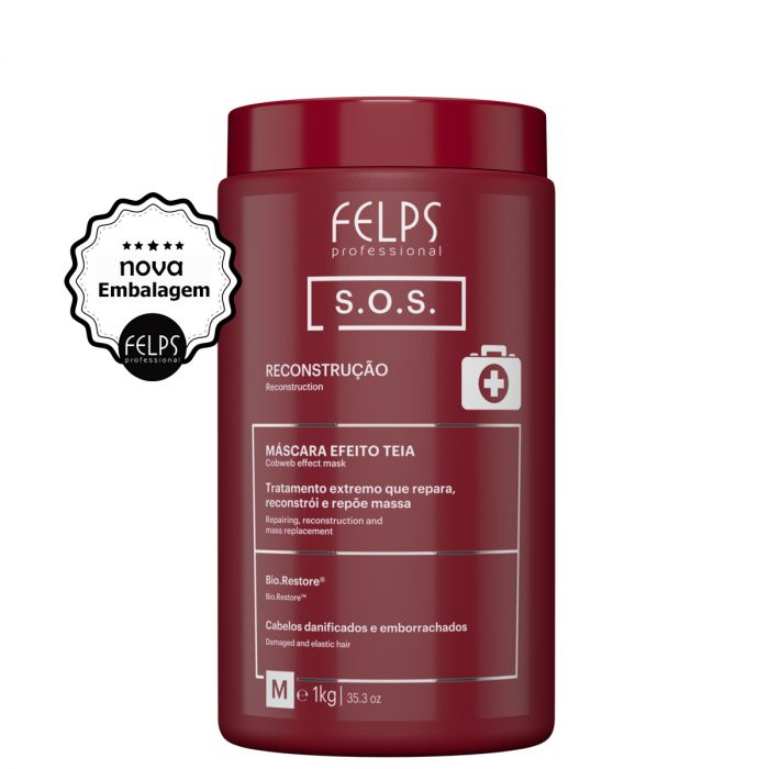 Felps S.O.S Reconstrução Máscara 1kg | Shopee Brasil