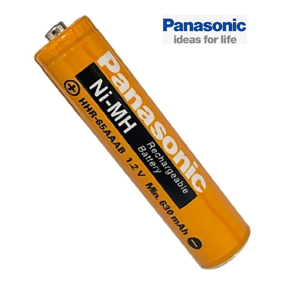 Kit 4 pilhas recarregaveis AAA Panasonic 630 mah 1,2 V - Rapidetech