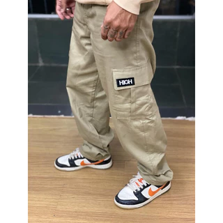 Calça Cargo STREET Unissex Sarja Exclusiva