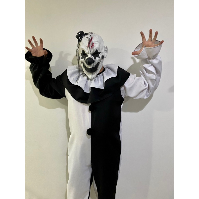 Arte Terrifier O Palhaço Cosplay Traje De Horror Sangrento Máscara De Festa  De Halloween Para Homens Adultos Kids