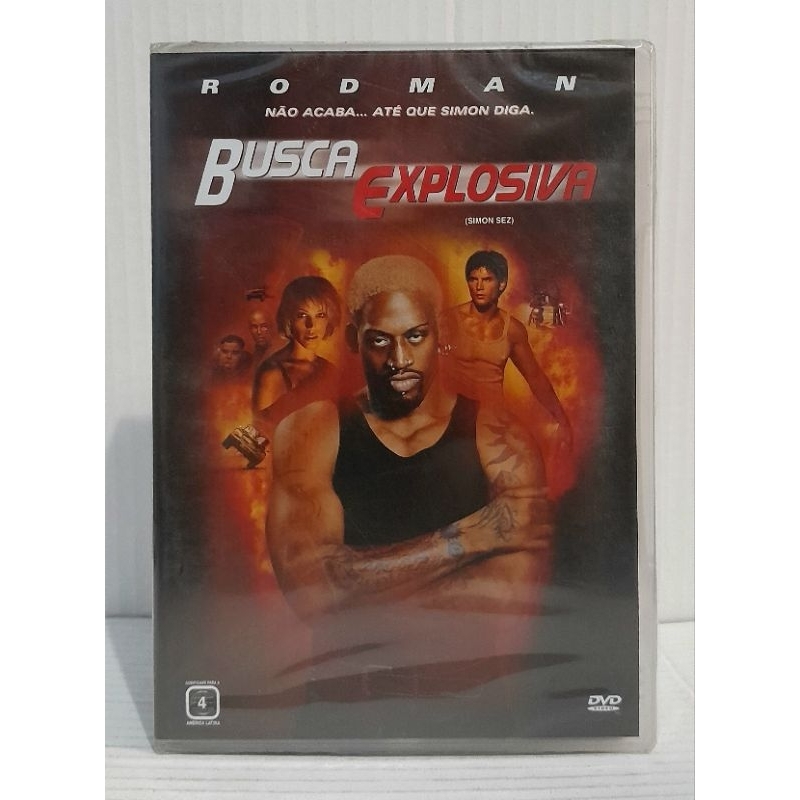 Dvd Busca Explosiva - Dennis Rodman (Novo/Original/Lacrado) | Shopee Brasil