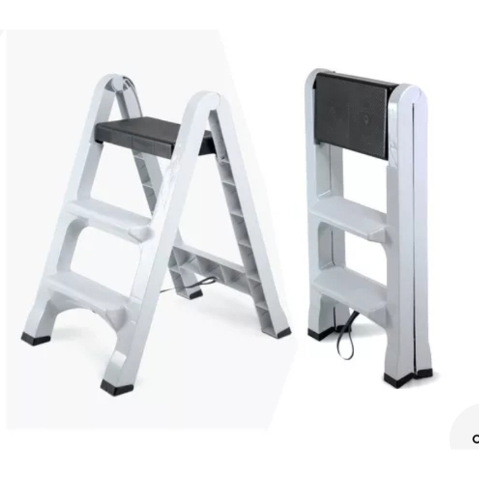 ESCADA/ BANCO DOBRÁVEL PLÁSTICA - SUPORTA ATÉ 100KG - 899