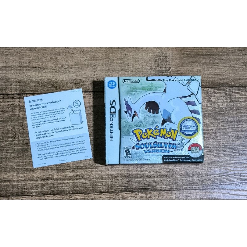 Pokémon Soulsilver Version - Nintendo Ds - Caixa Somente