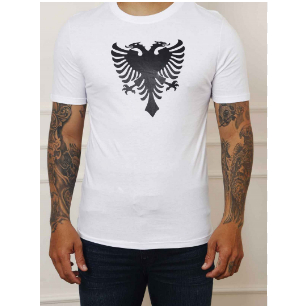 Camiseta Masculina Cavalera Original - Águia Classic - Branca