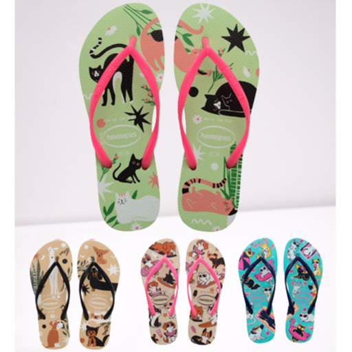 Chinelo Havaianas Slim Pet's - Original