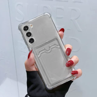 Capa BORDAS ALTAS PORTA CARTÃO Para Samsung Galaxy S23 (NORMAL)
