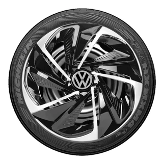 Jogo Kit 4 Carlota Esportiva Nitro Aro 13/14 Vw Volkswagen Gol Fox Voyage