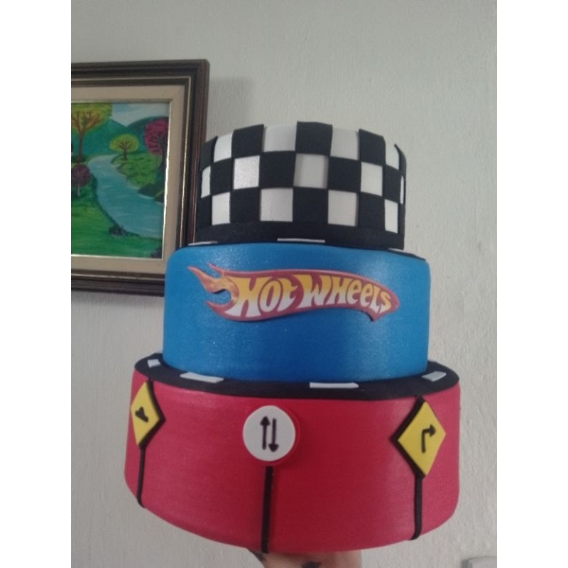 Topper para Bolo Festa Hot Wheels - 4 Unidades - Festcolor - Rizzo - Loja  de Confeitaria