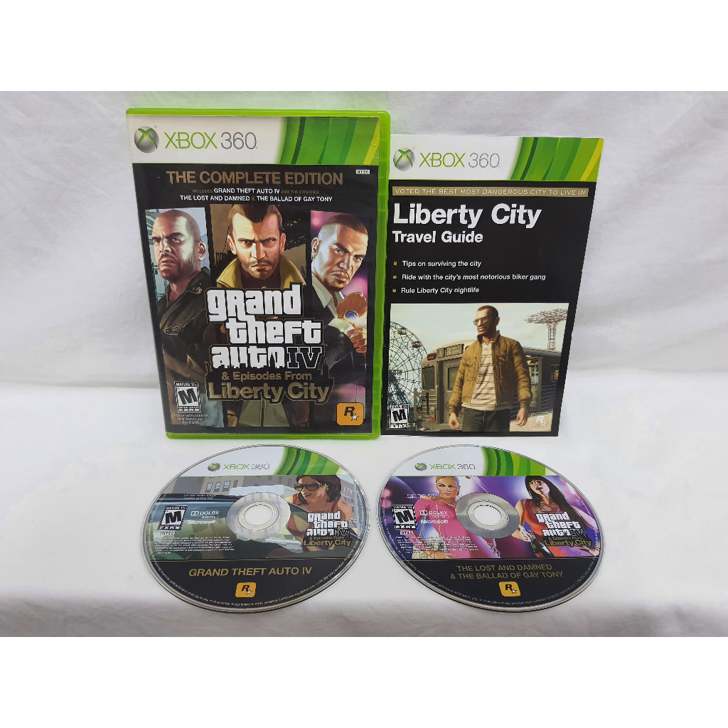 Jogo Grand Theft Auto Iv - Gta 4 (the Complete Edition) - Xbox 360