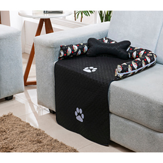 Cama Caminha Protetor De Sofa Pet Com Ziper Lavavel Para Caes e Gatos Tamanho Grande G