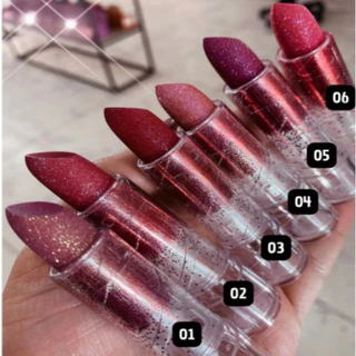 Luisance Briliant Lipstick Batom Em Bala De Glitter 6 Cores L2055 em Oferta na Shopee