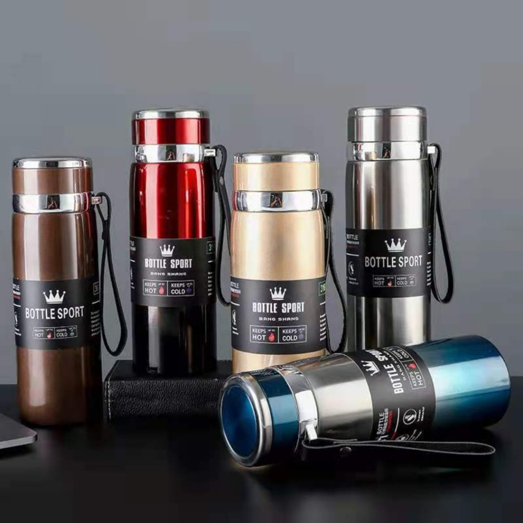 Garrafa Térmica 800ml Copo Isolamento Duplo Aço Inoxidável Super Resistente
