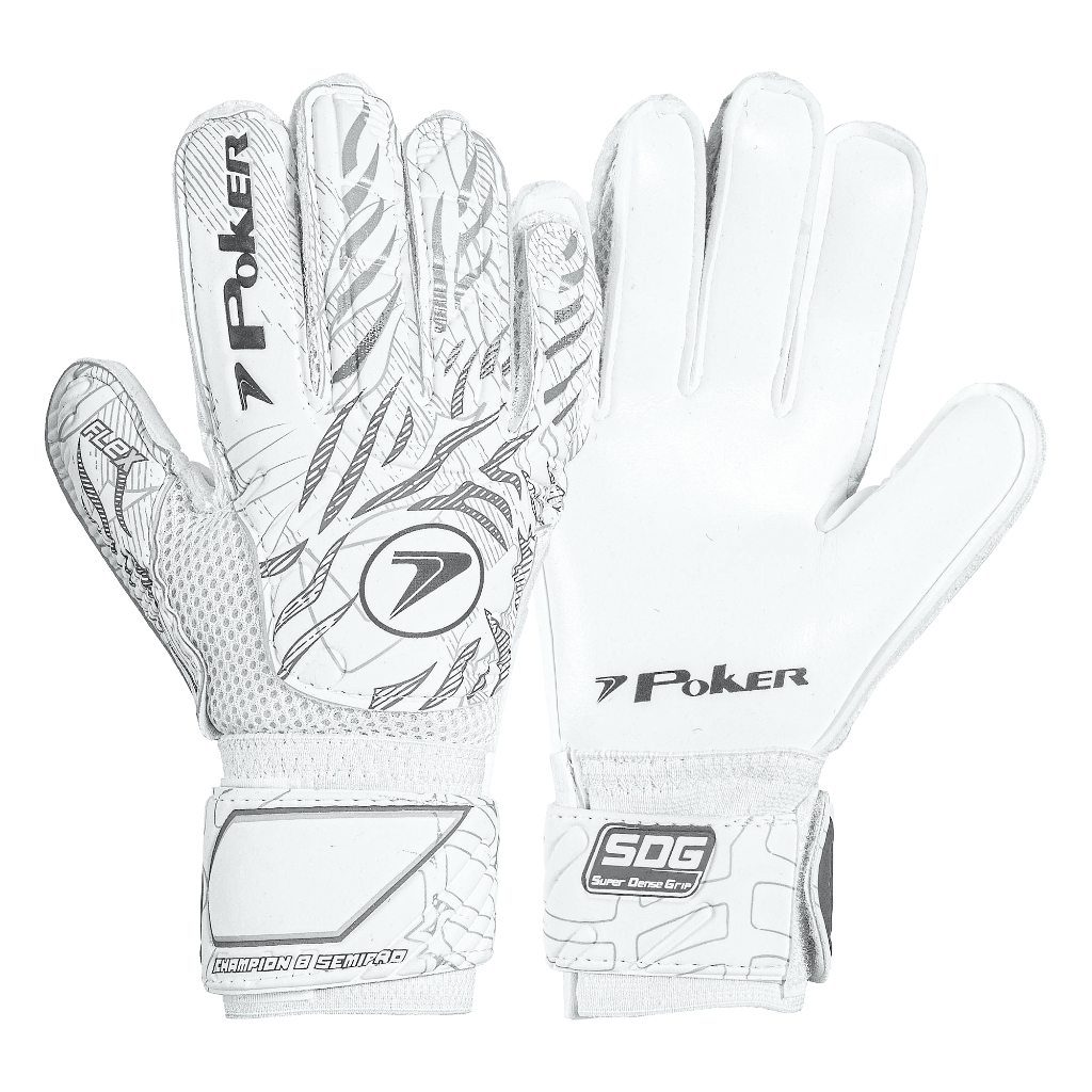 Luva De Goleiro Campo Treino Semi Profissional Adulto Champion 8 + grip + Durabilidade